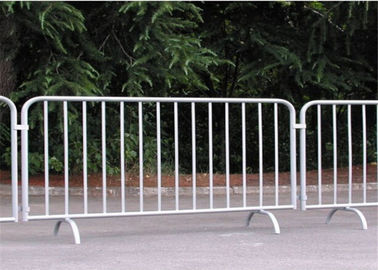 1.1*1.2m Portable Crowd Barriers / Road Safety Barriers Removale And Easy To Install