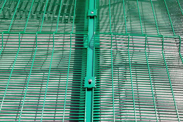 Professional 358 Security Mesh , Metal Welded Fence Panels 76.2x12.7mm